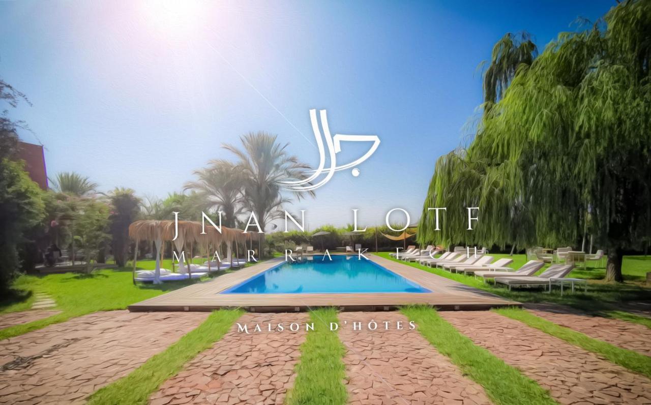 Hotel Jnan Lotf Marrakech El Harkat Exterior foto