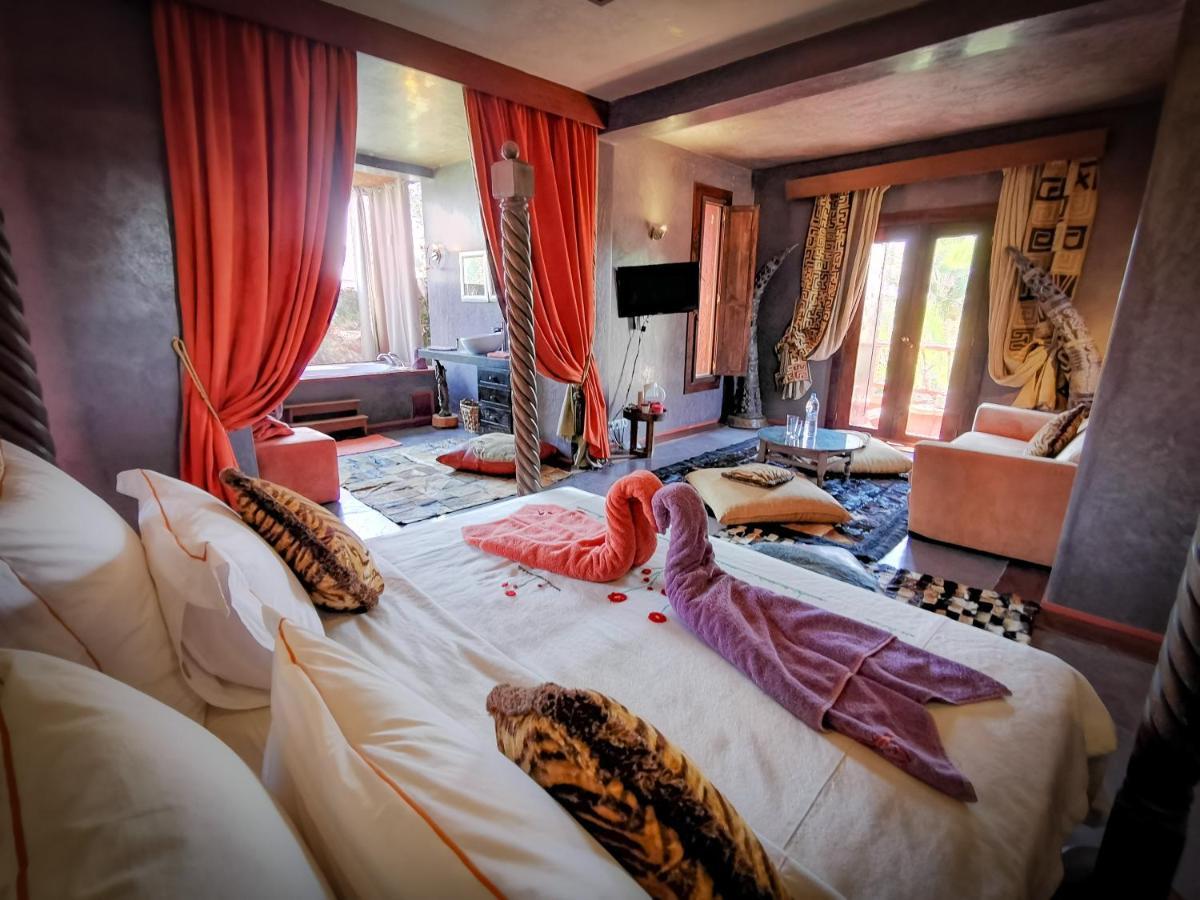 Hotel Jnan Lotf Marrakech - Le Jardin De La Bienviellance El Harkat Exterior foto