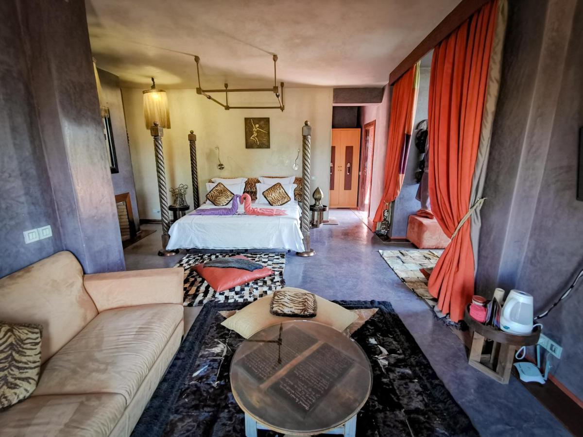 Hotel Jnan Lotf Marrakech El Harkat Exterior foto